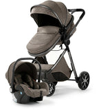 Movebaby™ 3-in-1 Kinderwagen – Lichtgewicht & Opvouwbaar | Geschikt vanaf Geboorte Movebaby