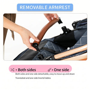 Movebaby™ 3-in-1 Kinderwagen – Lichtgewicht & Opvouwbaar | Geschikt vanaf Geboorte Movebaby