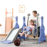Movebaby™ Glij- & Klimspeelgoed | Binnen & Buiten Babyglijbaan met Schommel Movebaby