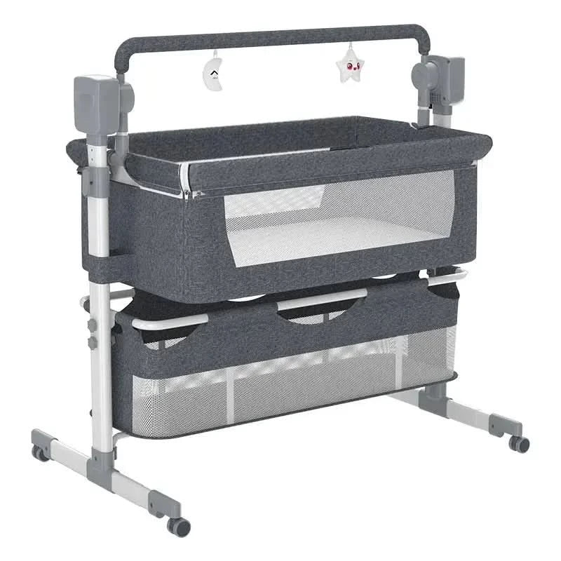 Movebaby™ Schommelbed met Klamboe | Wieg & Speelbed voor Pasgeborenen Movebaby